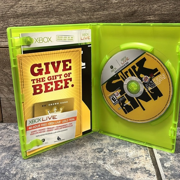 5 for $60 - Burger kings Sneak King for the x box 360 - Picture 2 of 4